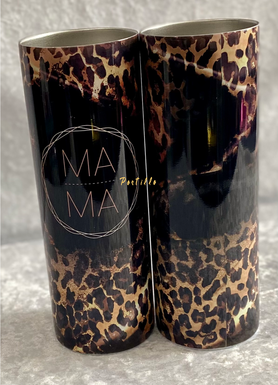 Mama Black Leo  Tumbler